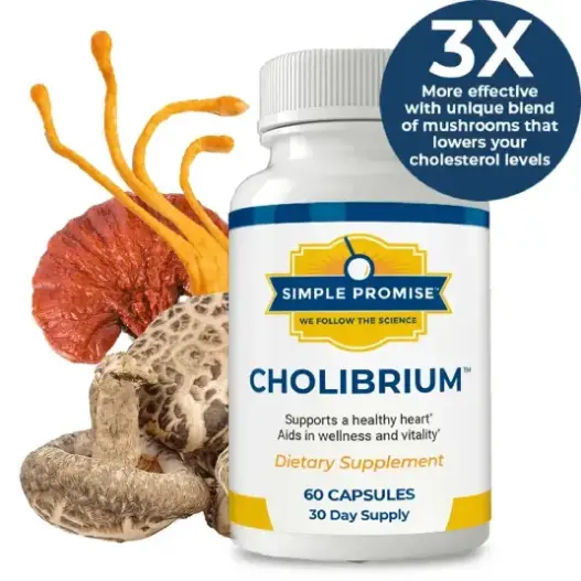 Cholibrium formula featuring mushroom extracts