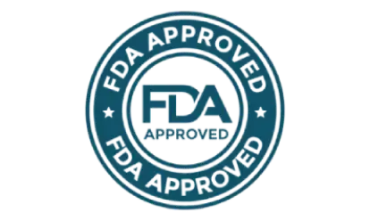 Icon indicating manufacturing in an FDA registered facility