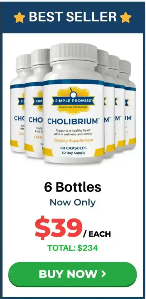 Six bottle supply choice shown with order information